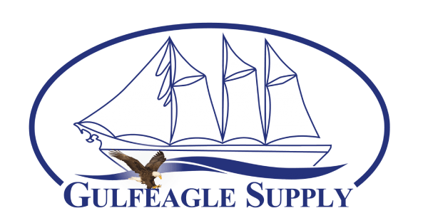 Gulfeagle Supply logo with ship and eagle